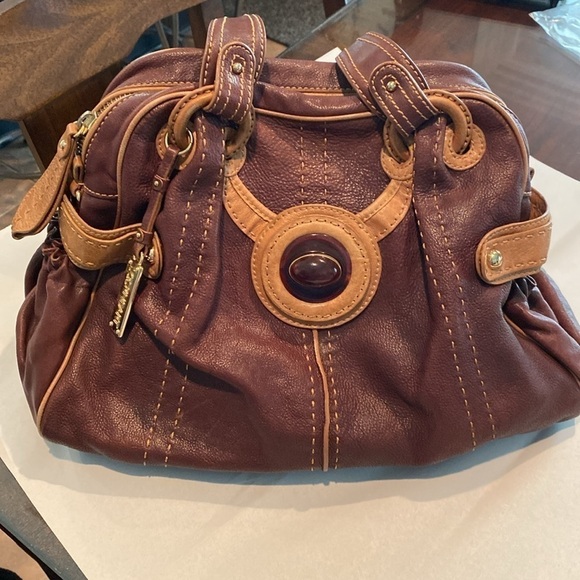 Lockheart Pebbled Leather “Stone” bag - Picture 3 of 15